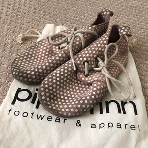 Piper Finn Blush Polka Dot, Size 8
